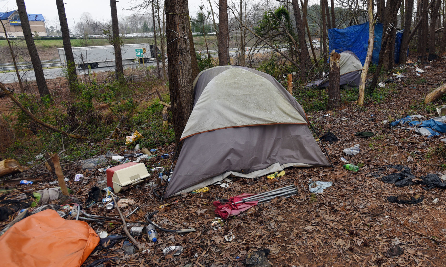 Homeless camps